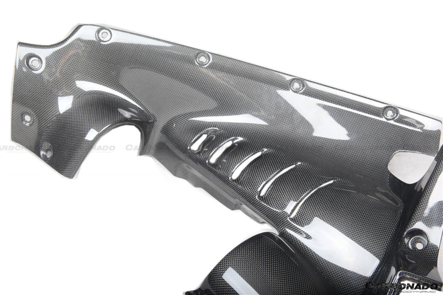OEM Style Dry Carbon Autoclave Engine Interior For Ferrari SF90 Stradale  Set include:   Engine Interiors Material: Dry Carbon