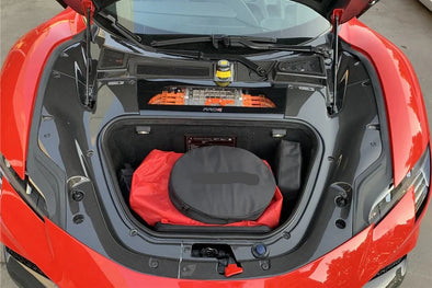 OEM Style Dry Carbon Autoclave Front Storage Box Interior For Ferrari SF90 Stradale  Set include:   Storage Box Interior Material: Dry Carbon