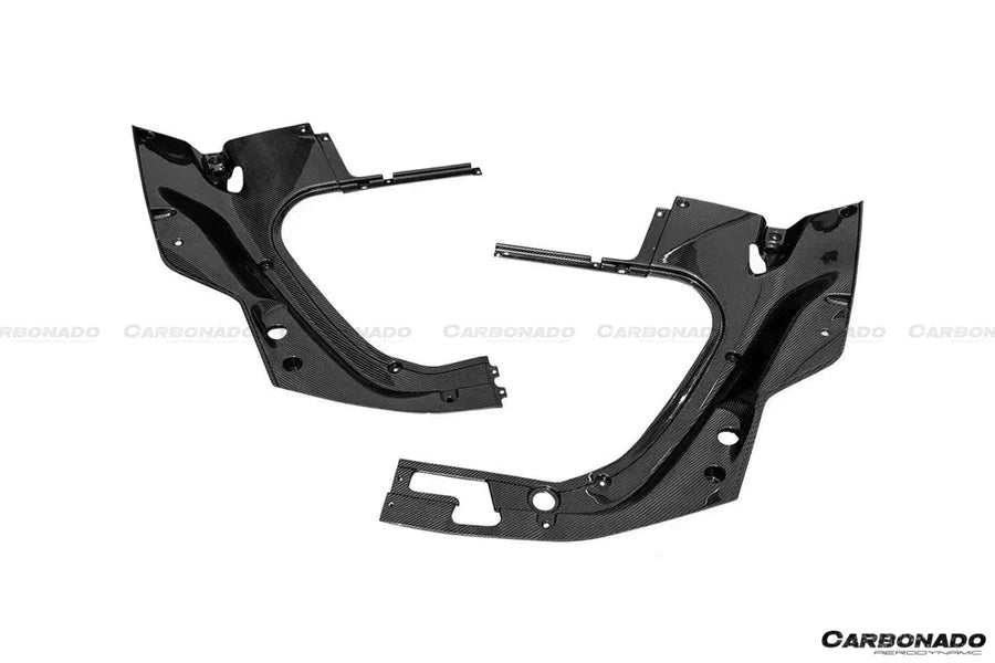 OEM Style Dry Carbon Autoclave Front Storage Box Interior For Ferrari SF90 Stradale  Set include:   Storage Box Interior Material: Dry Carbon