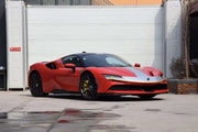CARBON OEM GENUINE PARTS for FERRARI SF90 2021+  Set includes:  Front Lip Front Trims Side Skirts Side Vents Rear Diffuser Rear Spoiler Wing Material: Carbon Fiber  NOTE: Professional installation is required.  Contact us for pricing