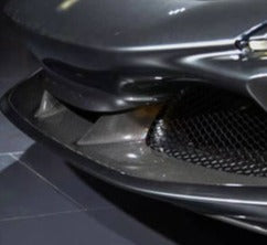 OEM Style Dry Carbon Body Kit For Ferrari F8  Set include:   Front Lip Front Lip Canards Hood Trims Side Skirts Rear Air Intlet Trims Rear Diffuser Rear Spoiler Engine Cover Material: Dry Carbon