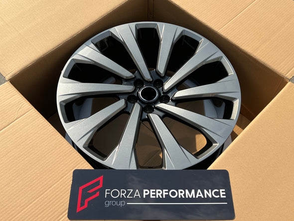 We manufacture premium quality forged wheels rims for   LAND ROVER RANGE ROVER AUTOBIOGRAPHY L460 GUNMETAL in any design, size, color.  Wheels size:  in 24 x 9.5 ET 42.5  in 23 x 9.5 ET 42.5  PCD: 5 X 120  CB: 72.6  Forged wheels can be produced in any wheel specs by your inquiries and we can provide our specs