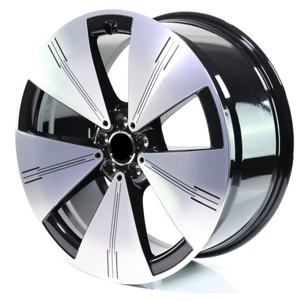 We manufacture premium quality forged wheels rims for   Mercedes-benz EQS V297 2022+ in any design, size, color.  Wheels size:  Front 21 x 9,5 ET 41,5  Rear 21 x 9,5 ET 41,5  PCD: 5 x 112  CB: 66,6  Highlights: 5-hole EQS V297 Black