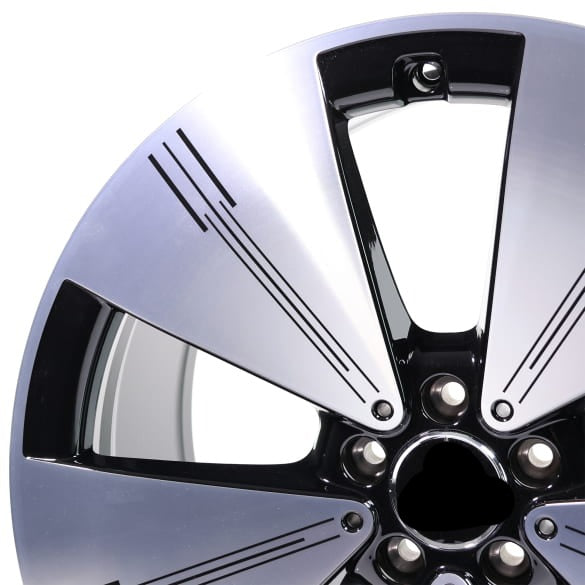 We manufacture premium quality forged wheels rims for   Mercedes-benz EQS V297 2022+ in any design, size, color.  Wheels size:  Front 21 x 9,5 ET 41,5  Rear 21 x 9,5 ET 41,5  PCD: 5 x 112  CB: 66,6  Highlights: 5-hole EQS V297 Black