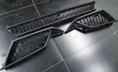 Performante Conversion Rear Mesh For Lamborghini Huracan  ONLY: LP610  Set include: Rear Mesh Material: Plastic  NOTE: Professional installation is required during installation