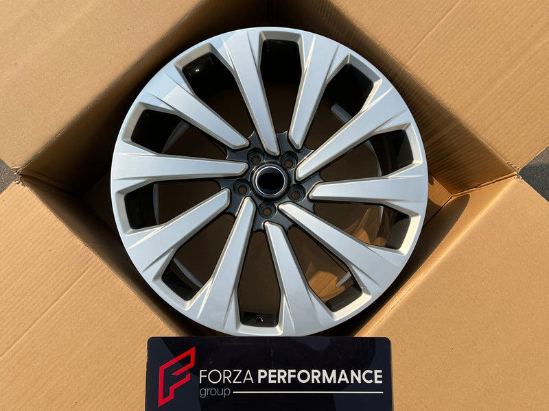 FORGED WHEELS RIMS FOR LAND ROVER RANGE ROVER AUTOBIOGRAPHY L460 SILVER GUNMETAL T27