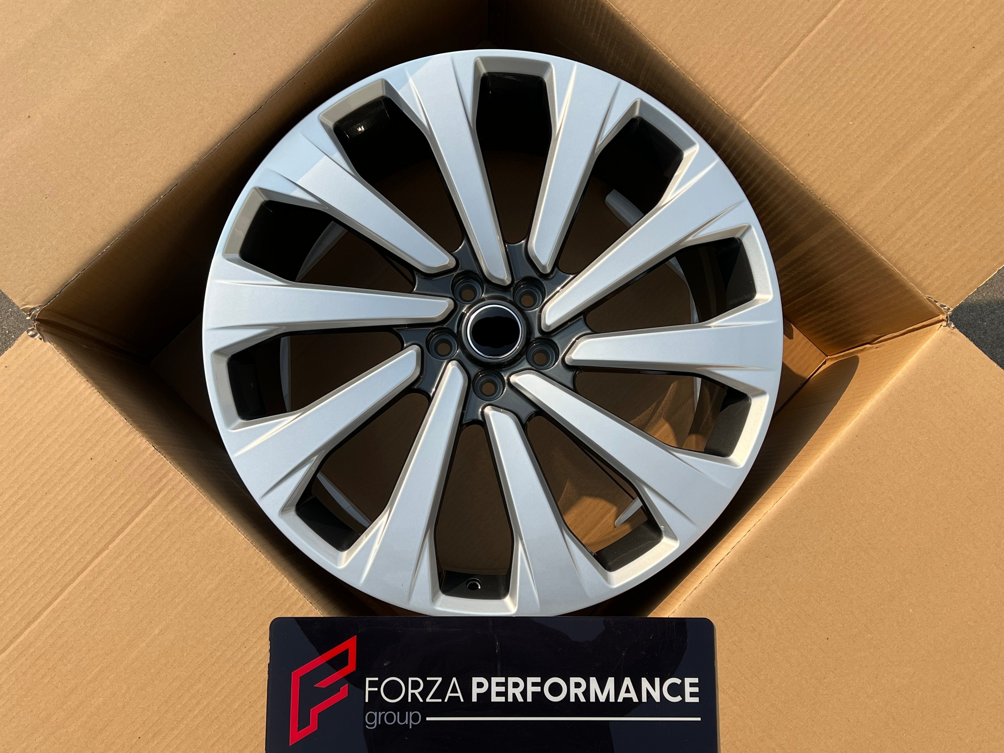 FORGED WHEELS RIMS FOR LAND ROVER RANGE ROVER AUTOBIOGRAPHY L460 SILVE ...
