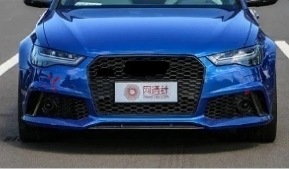 OEM STYLE CARBON FIBER FRONT LIP for AUDI RS6 2013 - 2018