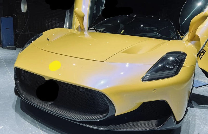 CARBON FIBER FRONT LIP for MASERATI MC20 2020 - 2023