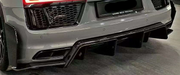 Performance Dry Carbon Body Kit For Audi R8 4S 2015-2018  Set include:   Front Lip Front Bumper Canards Side Skirts Rear Diffuser Rear Spoiler Material: Dry Carbon  NOTE: Professional installation is required.