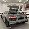 Performance Dry Carbon Body Kit For Audi R8 4S 2015-2018  Set include:   Front Lip Front Bumper Canards Side Skirts Rear Diffuser Rear Spoiler Material: Dry Carbon  NOTE: Professional installation is required.