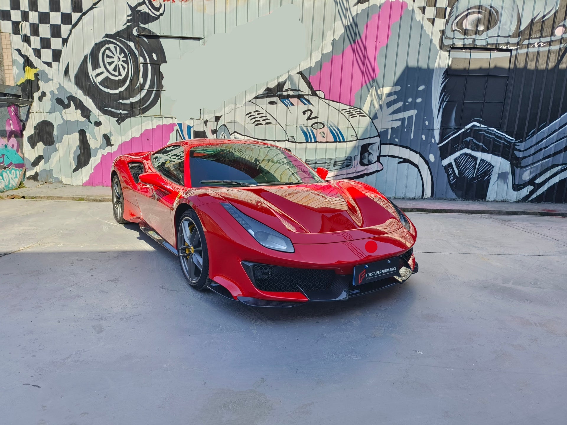 CONVERSION BODY KIT FERRARI 488 PISTA FOR FERRARI 488 2015+