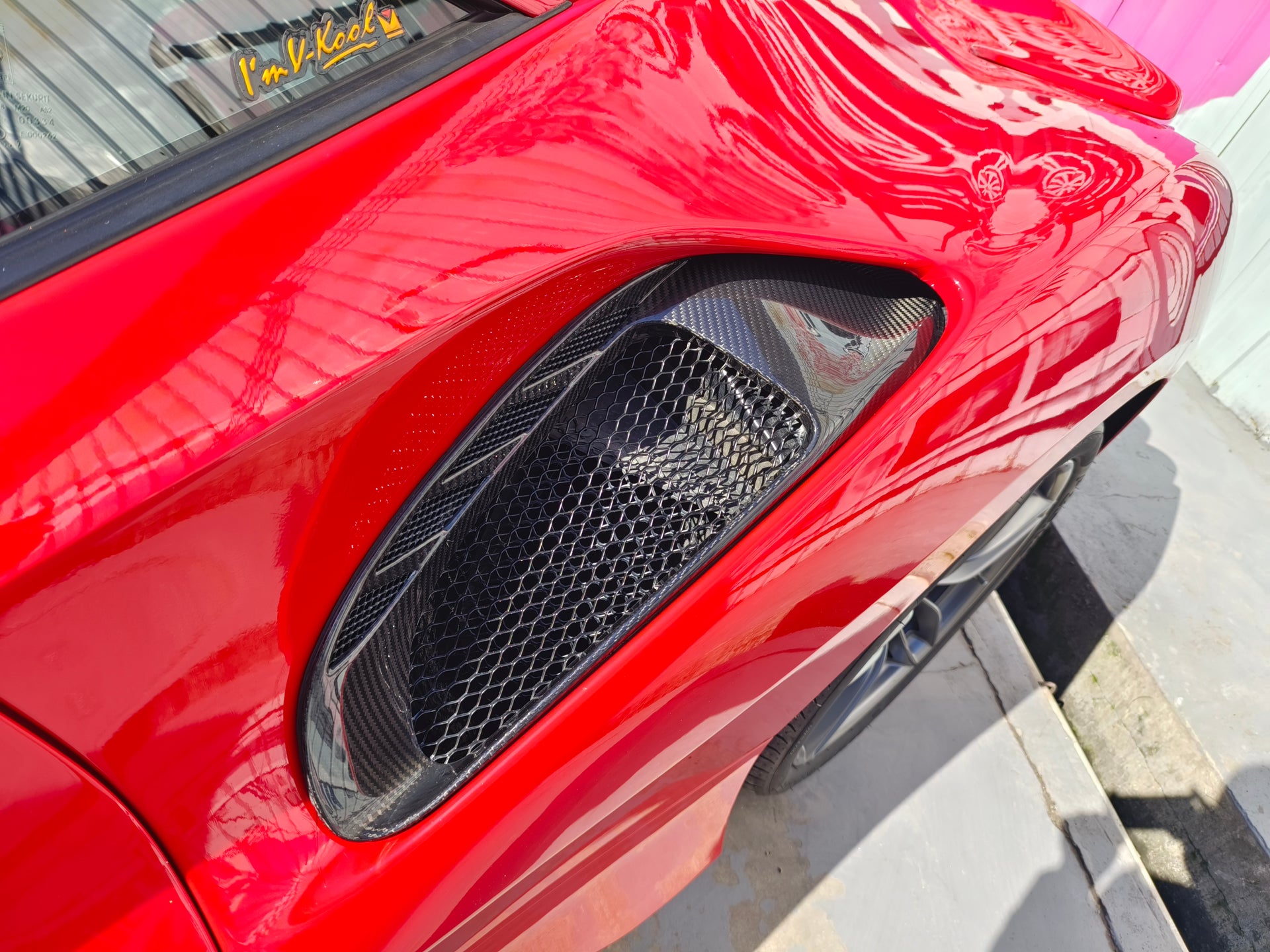 CONVERSION BODY KIT FERRARI 488 PISTA FOR FERRARI 488 2015+