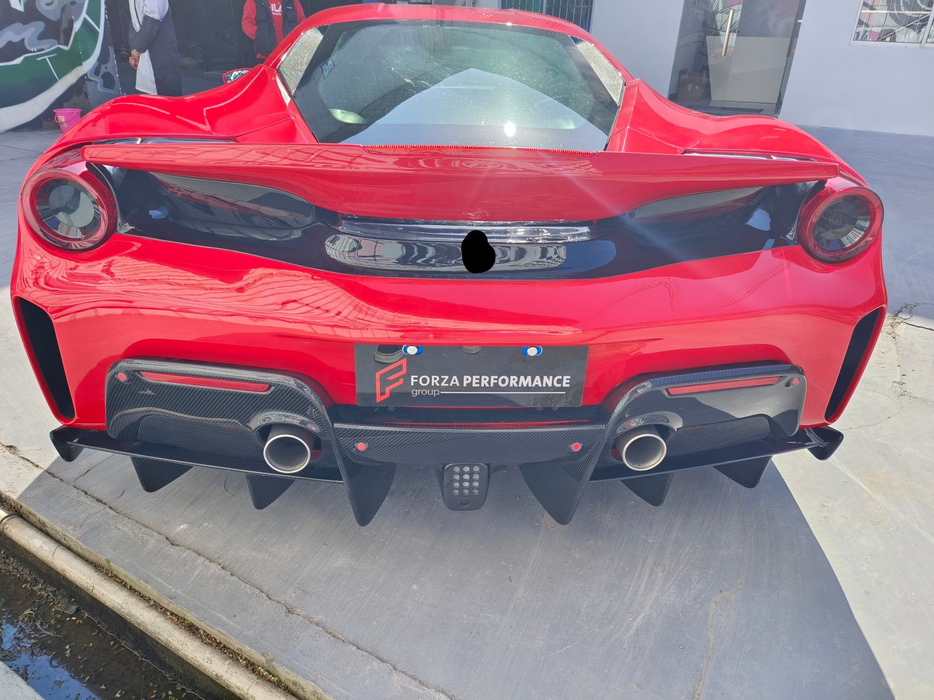 CONVERSION BODY KIT FERRARI 488 PISTA FOR FERRARI 488 2015+