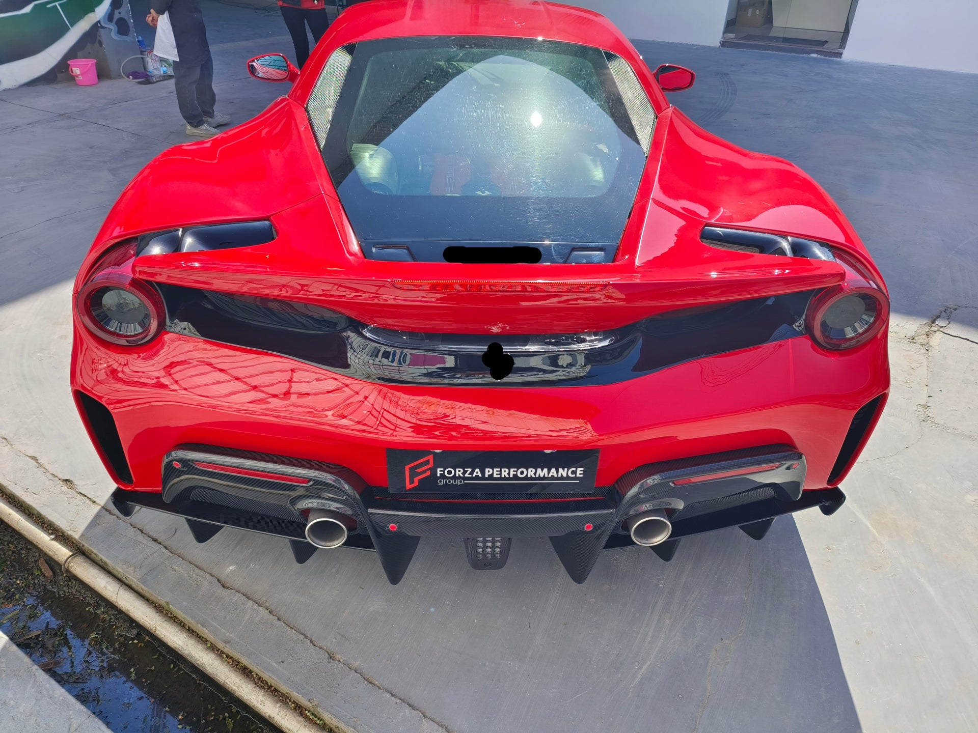 CONVERSION BODY KIT FERRARI 488 PISTA FOR FERRARI 488 2015+