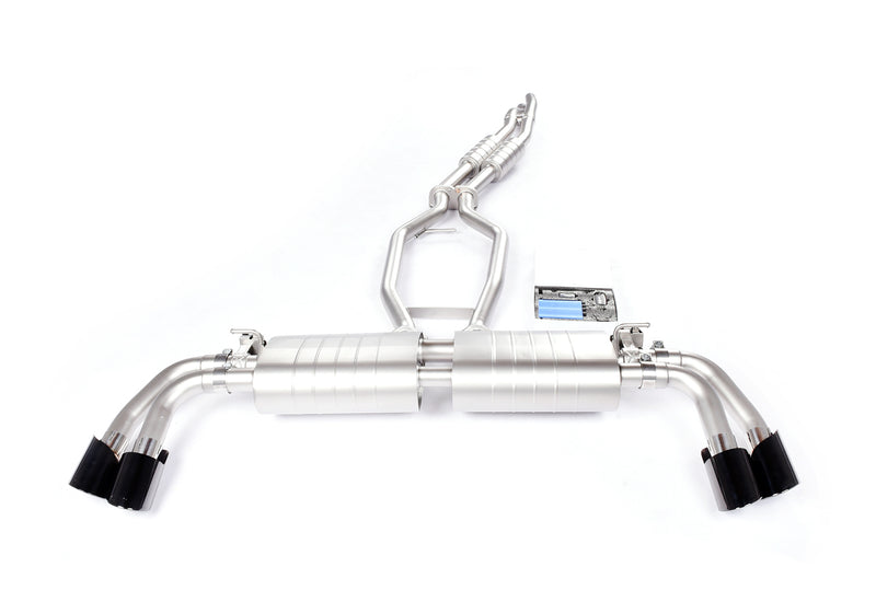 VALVED EXHAUST CATBACK MUFFLER for PORSCHE CAYENNE 3.6