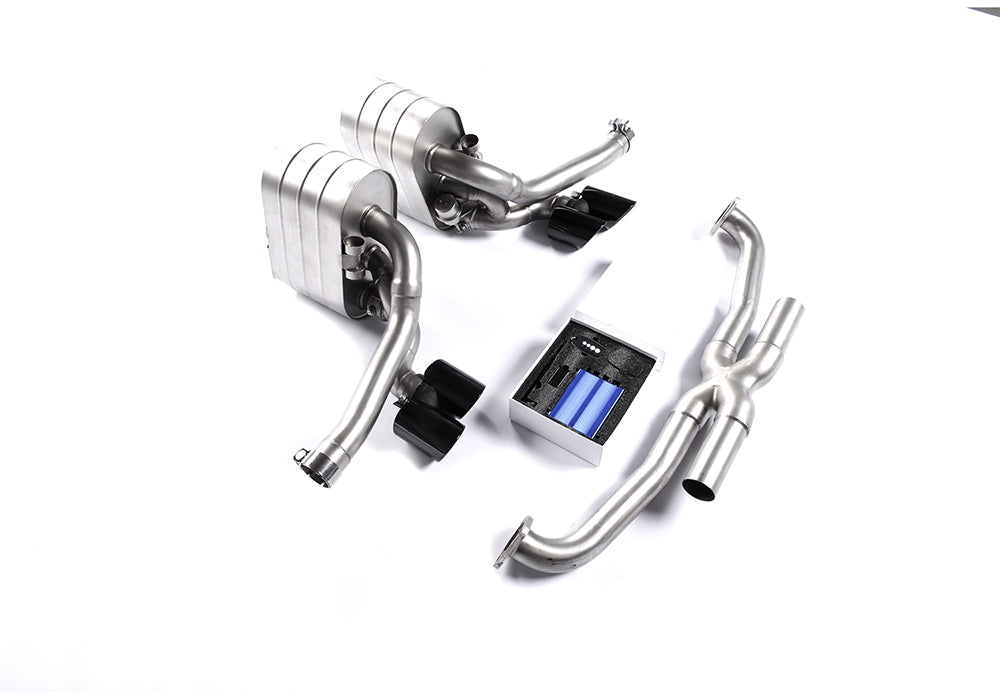VALVED EXHAUST CATBACK MUFFLER for Porsche Carrera 997.2 3.6