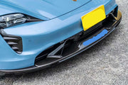 MANSORY TECHART CARBON FIBER BODY KIT for PORSCHE TAYCAN 2019+  Set include:  Front lip Hood  Front fender flares SIde skirts add-ons Rear fender flares Rear diffuser  Rear wing spoiler