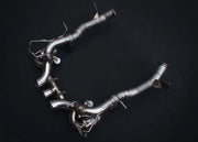 VALVED EXHAUST CATBACK MUFFLER for  Ferrari 458