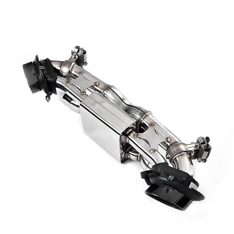 VALVED EXHAUST CATBACK MUFFLER for PORSCHE 911 992 CARRERA 4 S 4S 2019+ 3.0