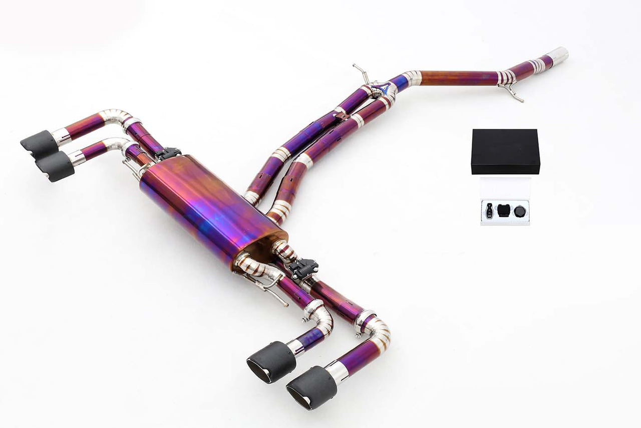 VALVED EXHAUST CATBACK MUFFLER for Porsche Cayenne 9Y0 3.0T 2018+