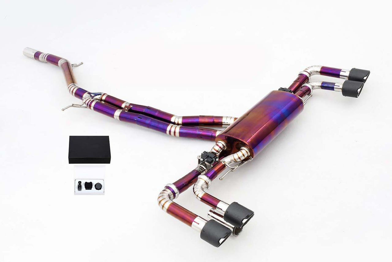 VALVED EXHAUST CATBACK MUFFLER for Porsche Cayenne 9Y0 3.0T 2018+