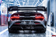 2017-2021 McLaren 720s BKSS Style Carbon Fiber Rear Diffuser