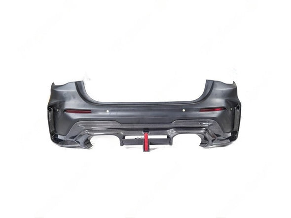 REAR BUMPER WITH DIFFUSER for BMW M4 G82 2020+  Set includes:  Rear Bumper Rear Diffuser