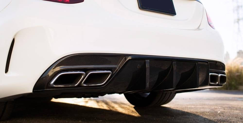REAR DIFFUSER for MERCEDES BENZ C CLASS C205 COUPE 2015 - 2022

Set includes:

Rear Diffuser

Material: Carbon Fiber

Note: Professional installtion is required

Payment ►
Visa
Mastercard
PayPal with a credit card (add 4.4% at checkout)
Payoneer
Cryptocurrency
Shipment ►
By express DHL/UPS/TNT/FedEx
To the local international airport
Special line by air
Special line by the sea
To Europe and the UK by train

Please let us know which shipping option you prefer.