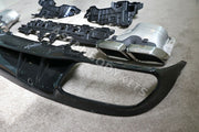 REAR DIFFUSER with EXHAUST TIPS for MERCEDES BENZ C CLASS AMG C205 COUPE C63 2019 - 2023


Set includes:
Rear Diffuser with Holes for PDC and brackets
Silver Muffler Tips with Logo

Fitment: Fits only AMG PACKAGE / Sport Rear Bumper, will not fit Exclusive Rear Bumper.

Material: Plastic PP and Stainless Steel


NOTE: Professional installation is required. WILL NOT WORK WITH Hands-Free Trunk Access. PDC sensors must be reused