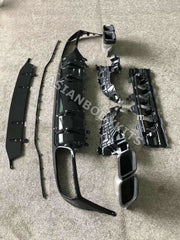 REAR DIFFUSER with EXHAUST TIPS for MERCEDES BENZ C CLASS C205 COUPE 2015 - 2022


Set includes:
Rear Diffuser with holes for PDC and Brackets
Muffler Tips

FItment:&nbsp;Fits obly AMG PACKAGE / SPORT Rear Bumper

Material: Plastic PP and Stainless Steel.

Note: Professional installation is required. Will not work with Hands-Free Trunk Access. PDC sensors must be reused.

Payment ►
Visa

Mastercard

PayPal with a credit card (add 4.4% at checkout)
Payoneer
Cryptocurrency
Shipment ►
By express DHL/UPS/TNT/Fe