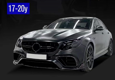 ROCKET 900 Carbon Body Kit For Mercedes Benz E Class E63 AMG W213 2017-2020  Set include:   Front Lip Front Bumper Air Vents Mirror Covers Engine Cover Exhasut Tips Rear Diffuser With LED Light Rear Spoiler/Wing Material: Carbon  NOTE: Professional installation is required