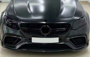 ROCKET 900 Carbon Body Kit For Mercedes Benz E Class E63 AMG W213 2017-2020  Set include:   Front Lip Front Bumper Air Vents Mirror Covers Engine Cover Exhasut Tips Rear Diffuser With LED Light Rear Spoiler/Wing Material: Carbon  NOTE: Professional installation is required