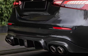 ROCKET 900 Carbon Body Kit For Mercedes Benz E Class E63 AMG W213 2020+  Set include:   Front Lip Front Bumper Air Vents Mirror Covers Engine Cover Exhasut Tips Rear Diffuser With LED Light Rear Spoiler/Wing Material: Carbon  NOTE: Professional installation is required