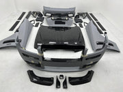 WIDE BODY KIT for ROLLS ROYCE GHOST 2009 - 2020 and 2021+  Set includes:  Front Bumper Side Skirts Rear Bumper Rear Lights Front Lights Trunk With Spoiler Wings Hood Exhaust Tips