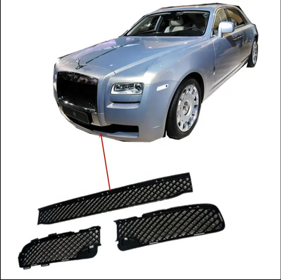Front Bumper Lower Bumper Meshes for Rolls-Royce Ghost 1st Generation 10-16