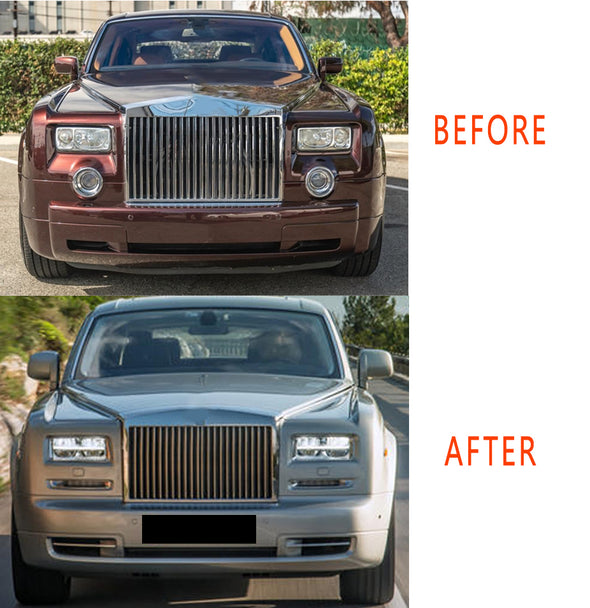 Conversion Body Kit for Rolls Royce Phantom 2004-2012 to 2-nd Restyling 2012-2017 Model