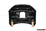 DARWINPRO AERODYNAMICS PCF8363BKSS.H 2013-2018 Audi A6 | S6| RS6 BKSS Style Hood