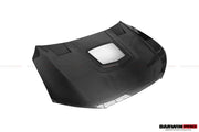DARWINPRO AERODYNAMICS PCF8363BKSS.H 2013-2018 Audi A6 | S6| RS6 BKSS Style Hood