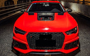 DARWINPRO AERODYNAMICS PCF8372BKSS.H 2014-2017 Audi A7/S7/RS7 BKSS Style Hood