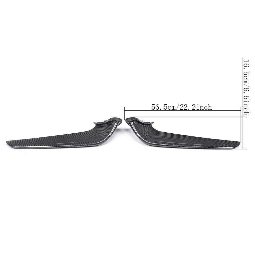 Carbon Fiber Rear Front Bumper Aprons for Ferrari Italia 458