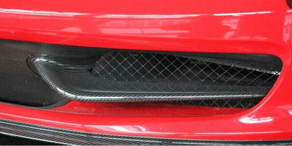 Carbon Fiber Rear Front Bumper Aprons for Ferrari Italia 458