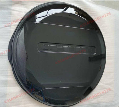 SPARE WHEEL TIRE COVER for LAND ROVER DEFENDER L663 2020+ (Gloss black)