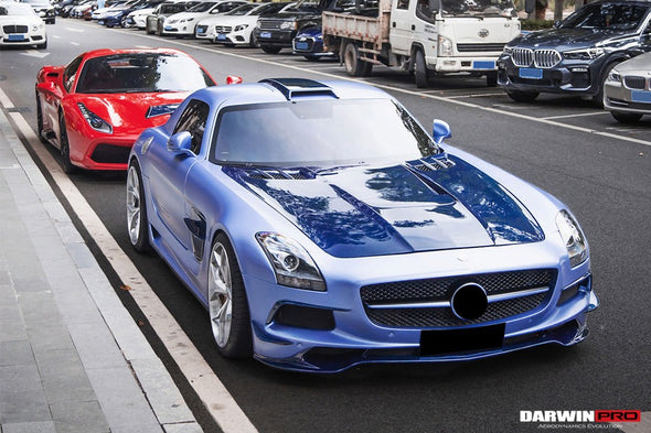 2010-2015 Mercedes Benz W197 SLS AMG BKSS Style Carbon Fiber Roof Scoop