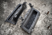 PLUMB Side Equipment Box For Land Rover Defender L663 2020+  Set include:   Equipment Box Material: Aluminum Alloy + Carbon Fiber