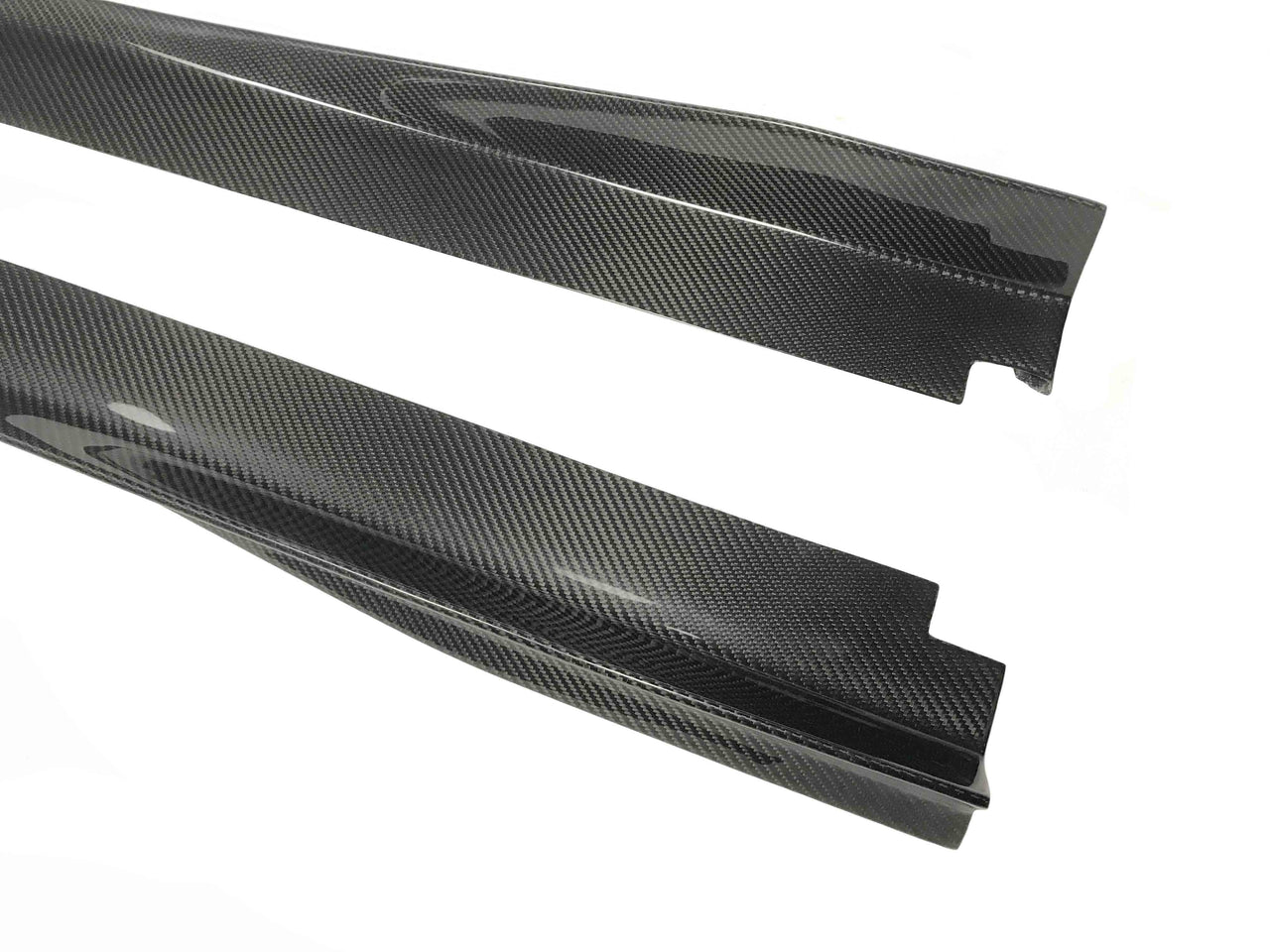 DRY CARBON FIBER SIDE SKIRTS for LAMBORGHINI HURACAN LP580 2016-19