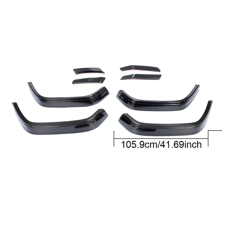 DRY CARBON FIBER BODY KIT for MERCEDES BENZ G class W463A W464 G63 AMG 2018+ FRONT BUMPER REAR BUMPER FENDER FLARES