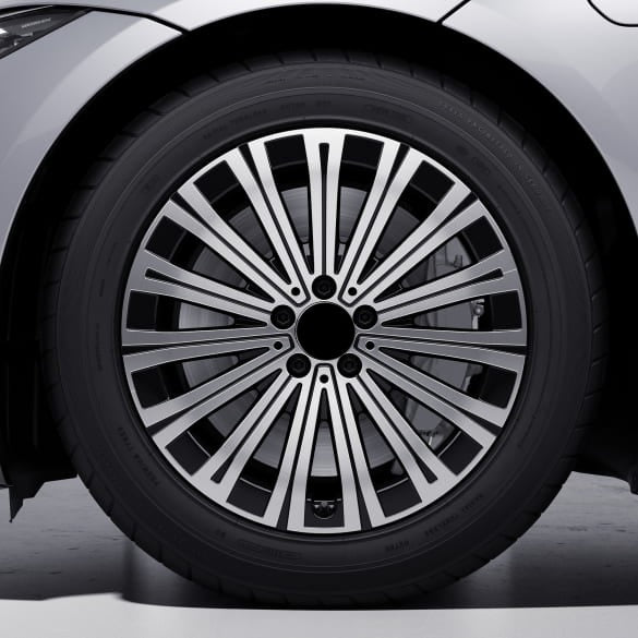 We manufacture premium quality forged wheels rims for   Mercedes-benz EQS V297 2022+ in any design, size, color.  Wheels size:  Front 19 x 8 ET 30,5  Rear 19 x 8 ET 30,5  PCD: 5 x 112  CB: 66,6  Highlights: genuine Mercedes-Benz rims 15-spoke wheel colour: black high-sheen Forged wheels can be produced in any wheel specs by your inquiries and we can provide our specs