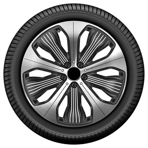 We manufacture premium quality forged wheels rims for   Mercedes-benz EQC N293 2019+ in any design, size, color.  Wheels size:  Front 20 x 7,5 ET 32  Rear 20 x 8,5 ET 30  PCD: 5 x 112  CB: 66,6  Highlights: genuine Mercedes-Benz rims 5-spoke-wheel colour: black shiny / glossy front Forged wheels can be produced in any wheel specs by your inquiries and we can provide our specs