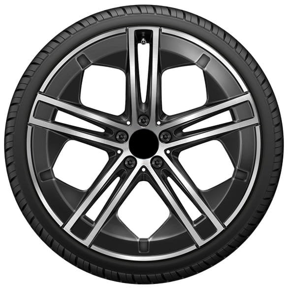 We manufacture premium quality forged wheels rims for   Mercedes-benz EQE V295 2022+ in any design, size, color.  Wheels size:  Front 21 x 9 ET 50  Rear 21 x 10 ET 66  PCD: 5 x 112  CB: 66,6  Highlights: Genuine Mercedes-Benz 5 double spokes Glossy black Forged wheels can be produced in any wheel specs by your inquiries and we can provide our specs